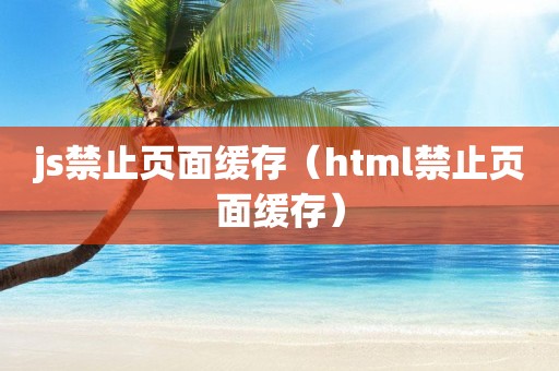 js禁止页面缓存（html禁止页面缓存）